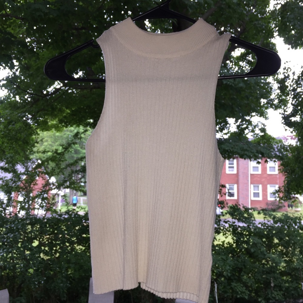 Crop tank sweater